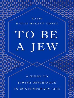 cover image of To Be a Jew